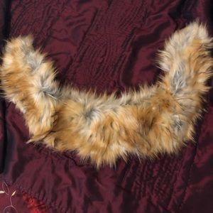 Faux fur neck warmer